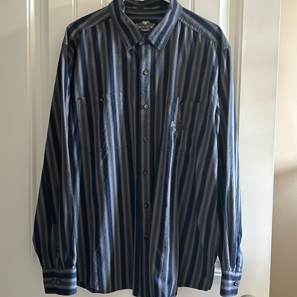 Men’s Harley Davidson Long Sleeve Shirt - Picture 2 of 12